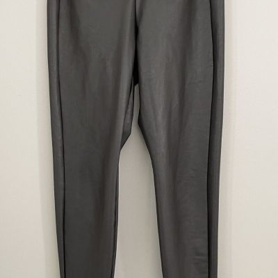 Athleta Faux Leather Women’s Sz Small Gray All Over Gleam Leggings